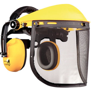 CASQUE DE DEBROUSSAILLAGE