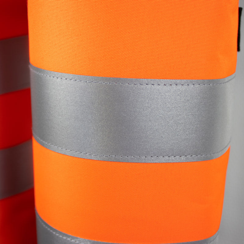 Jambière de débroussaillage Haute Visibilité orange SOLIDUR