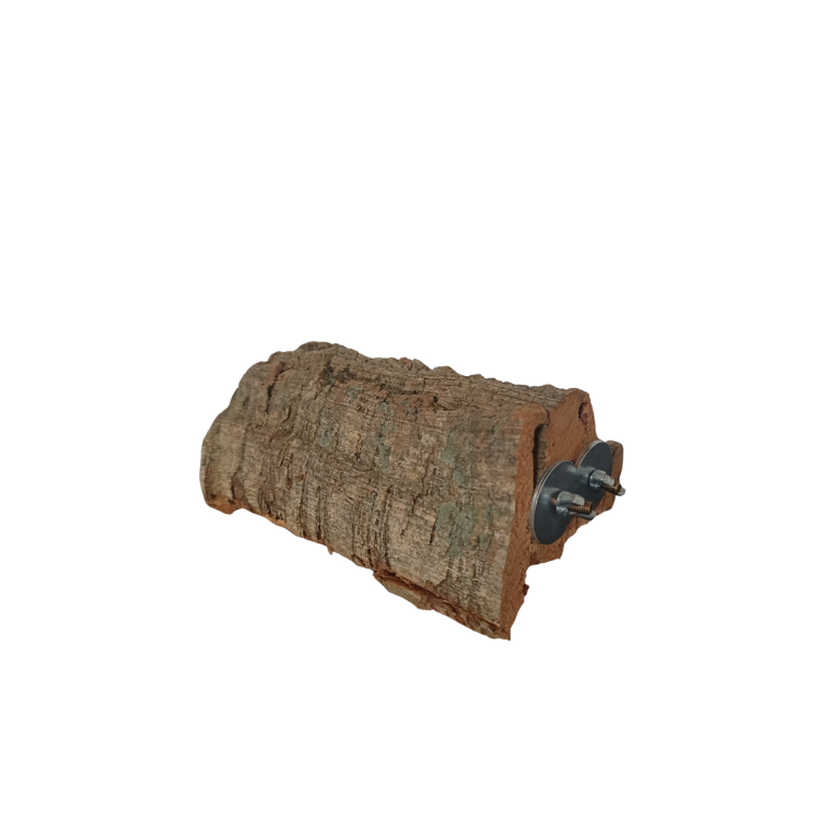 Perchoirs en liege male brut