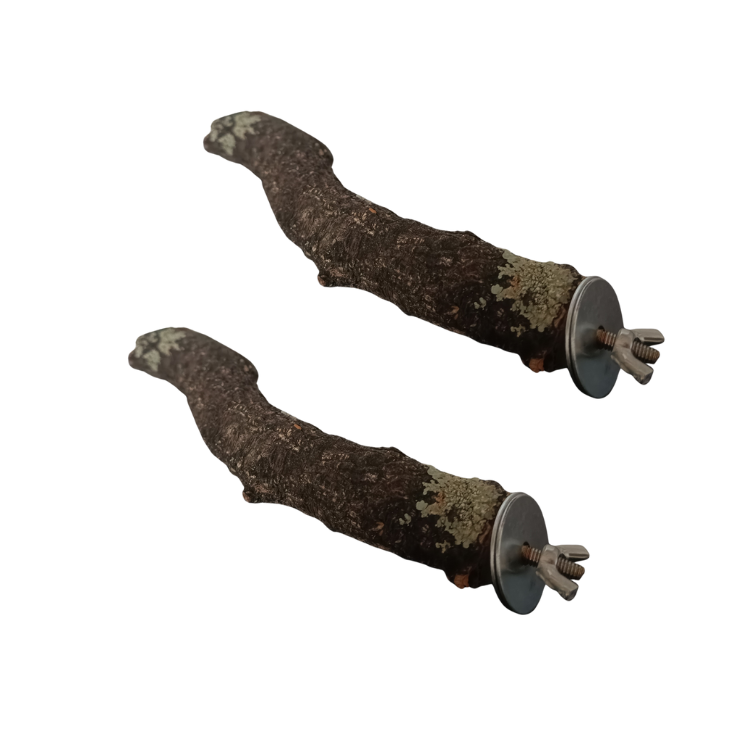 Perchoirs en branche de chene liege