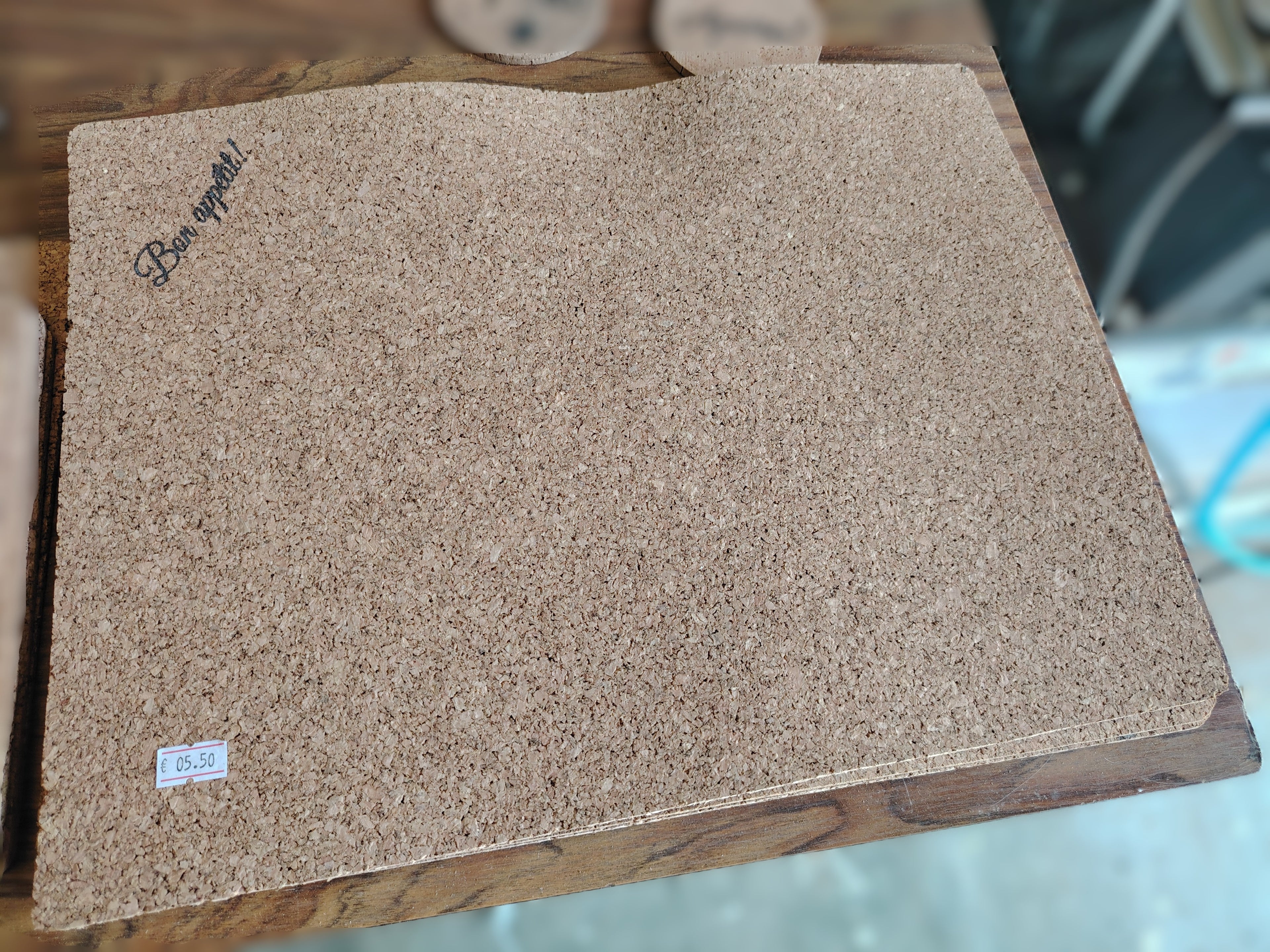 Set de table en liège 4 personnes A FLEUR DE LIEGE