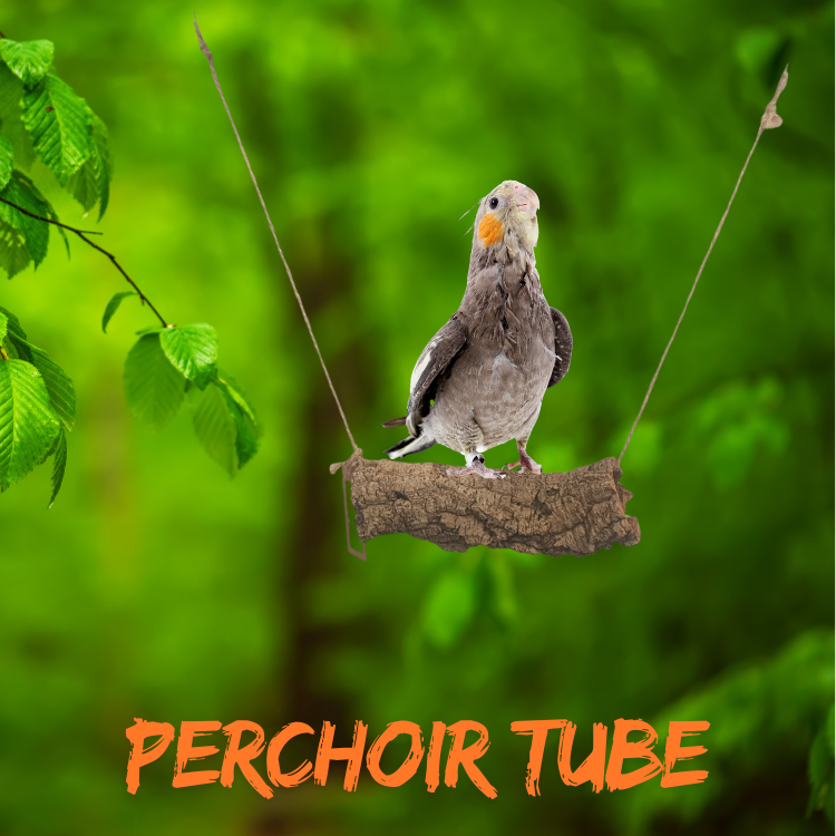 Perchoir tube liege