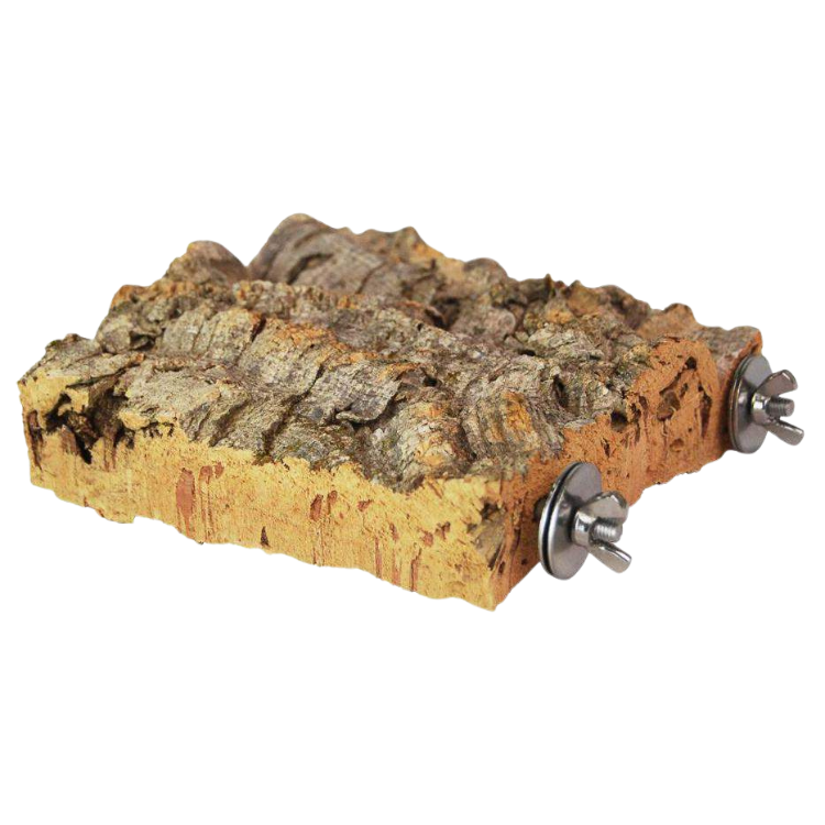 Perchoirs en liege male brut